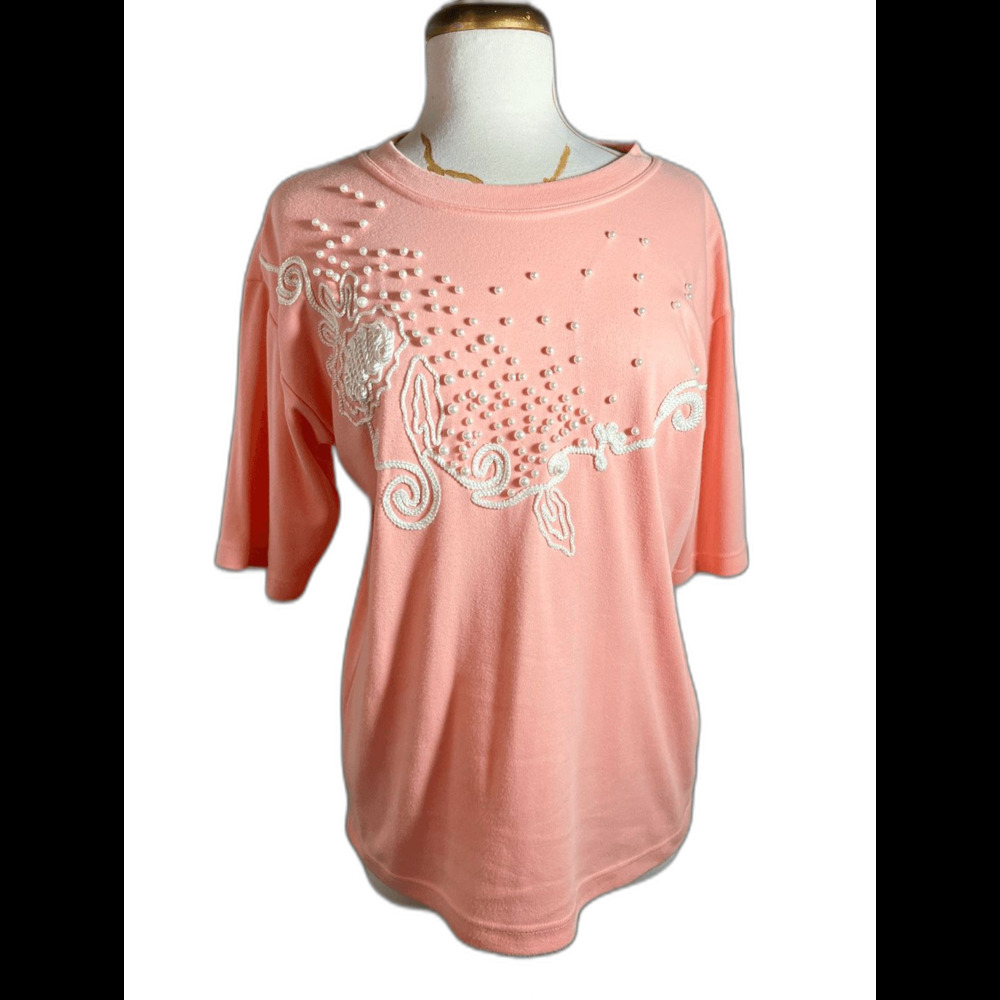Vanna White by R&K Original Blouse Size S 80's Vintage Romantic Academia Top